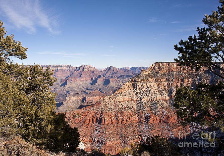 December Light in the Grand Canyon Photograph by Lee Craig