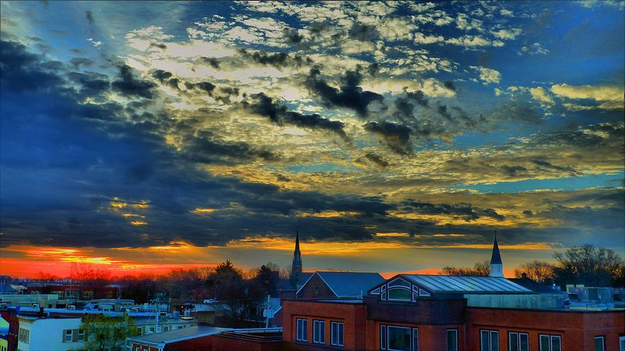 December Sunrise in Annapolis Photograph by Jennifer Wheatley Wolf