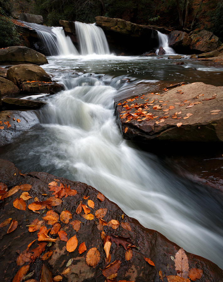 Deckers Creek Waterfall Photograph by Steve Konya II - Fine Art America