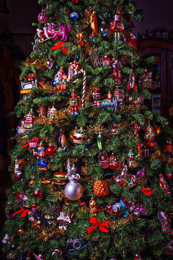 Decorated Christmas Tree Photograph by Garry Gay