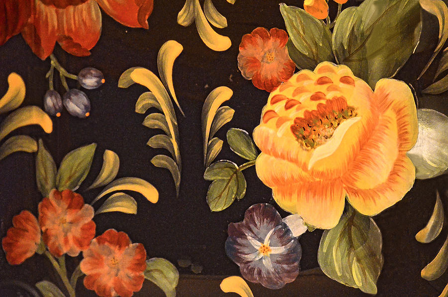 Decorative Floral Painting Painting by Sandi OReilly