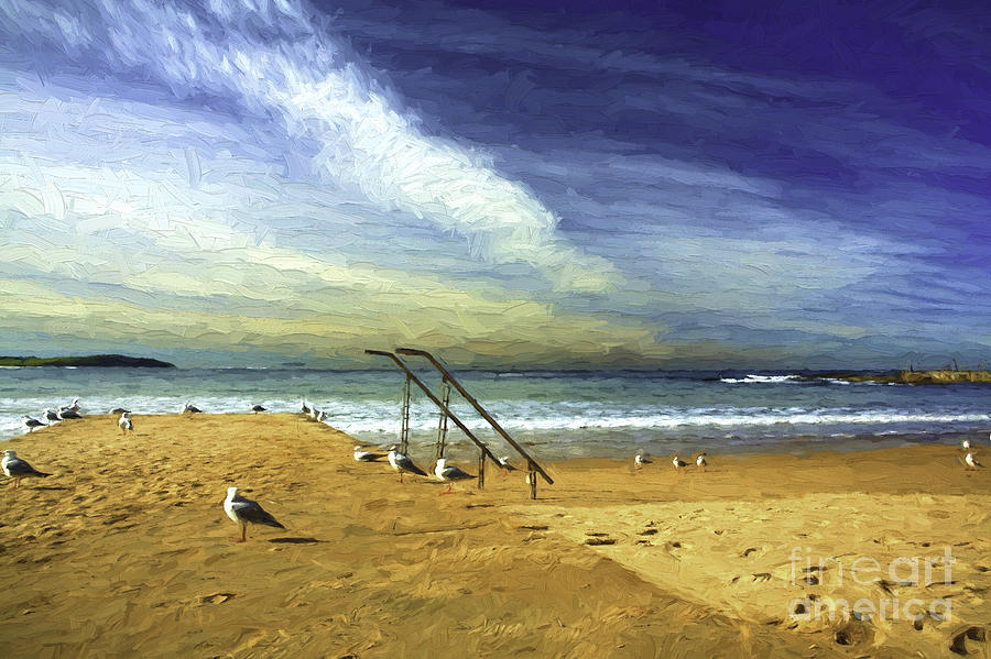 Beach Photograph - Dee Why Beach by Sheila Smart Fine Art Photography Beach Photograph - Dee Why Beach by Sheila Smart Fine Art Photography