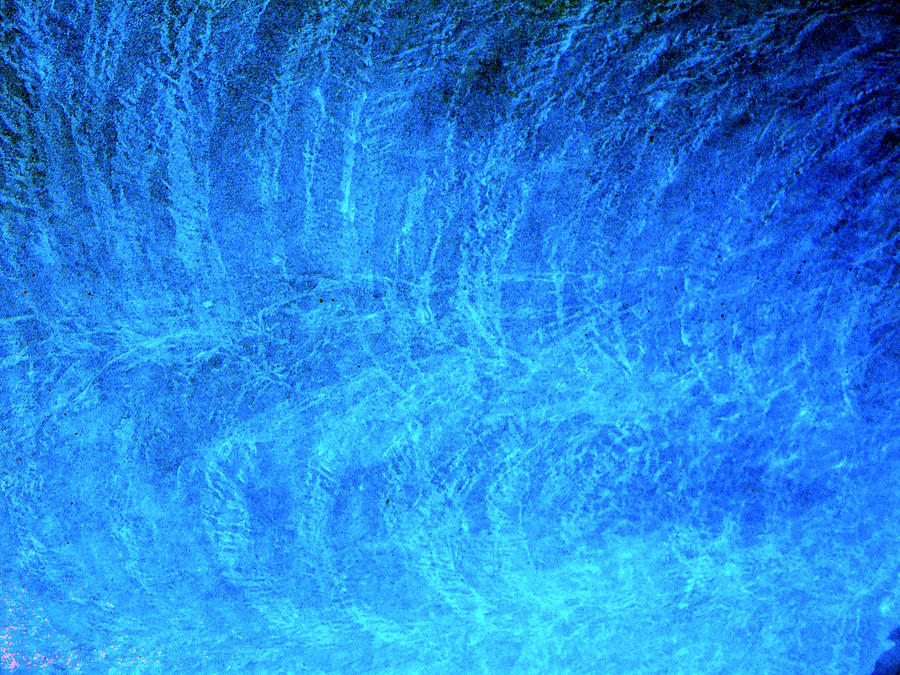 Deep Blue Photograph by Dietmar Scherf