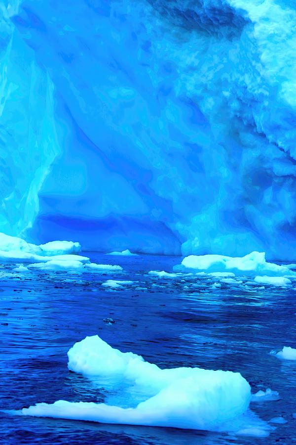 Deep Blue Iceberg Photograph by Amanda Stadther