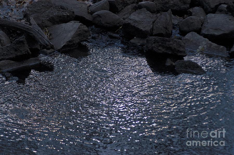 Reflections Photograph - Deep Blue by Joseph Yarbrough