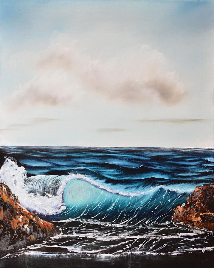 Deep Blue Sea Painting by Marsha Thornton Deep Blue Sea Painting by Marsha Thornton