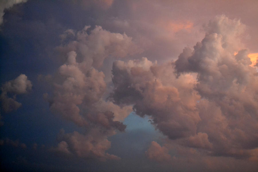 Deep Clouds at Sunset 2  Photograph by Lyle Crump