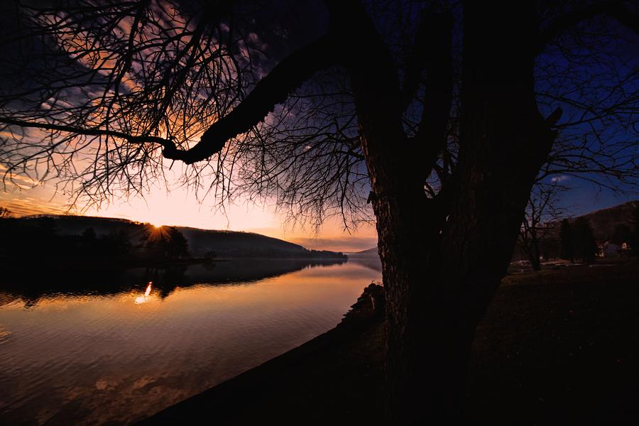 Deep Creek Sunrise Photograph by Robert McCubbin