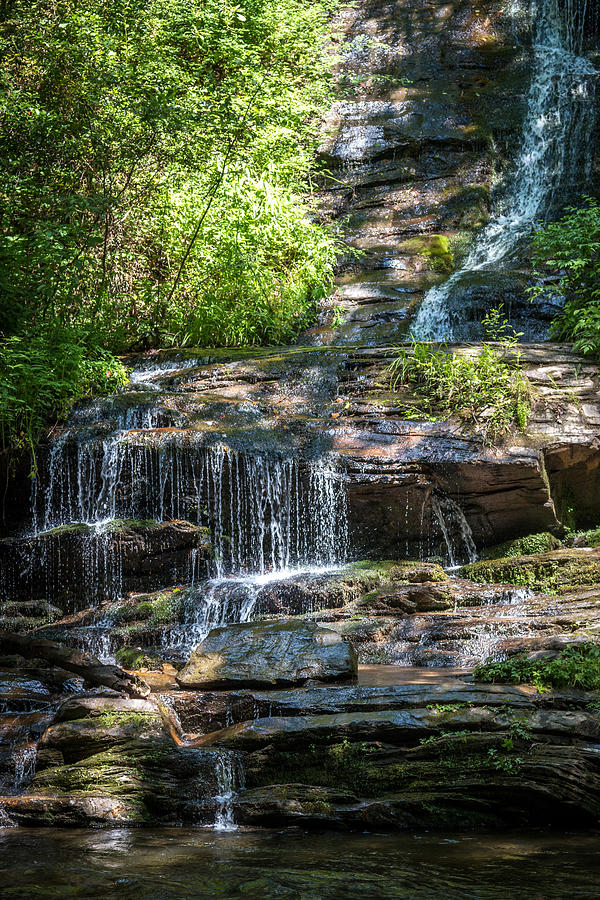 Deep Creek Waterfall Photograph by Debbie Orlando - Pixels