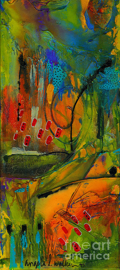Deep in the Jungle Mixed Media by Angela L Walker