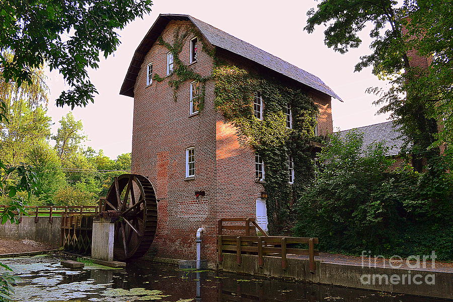 Deep River Mill Photograph by Amy Lucid