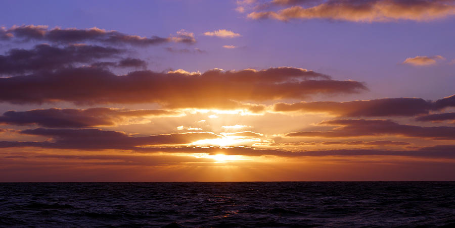 Deep Sea Sunrise Sunset 16 Photograph by Alex Mobile - Fine Art America