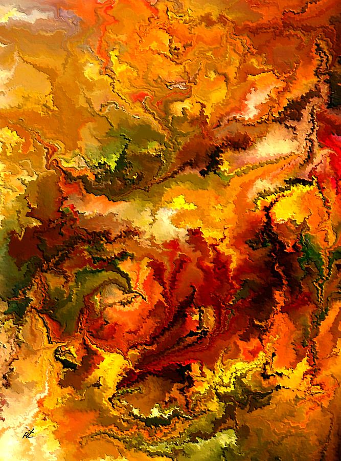 Contemporary Painting - Deep Sleep By Rafi Talby by Rafi Talby Contemporary Painting - Deep Sleep By Rafi Talby by Rafi Talby
