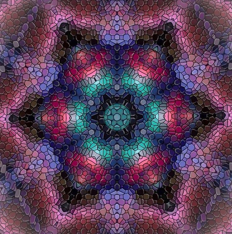 Deep Space Mandala Digital Art by Karen Buford