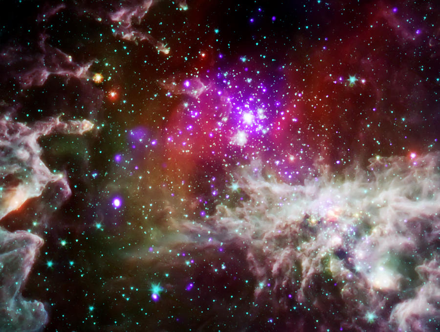 Deep Space Nebula 1 Photograph by Jennifer Rondinelli Reilly - Fine Art Photography