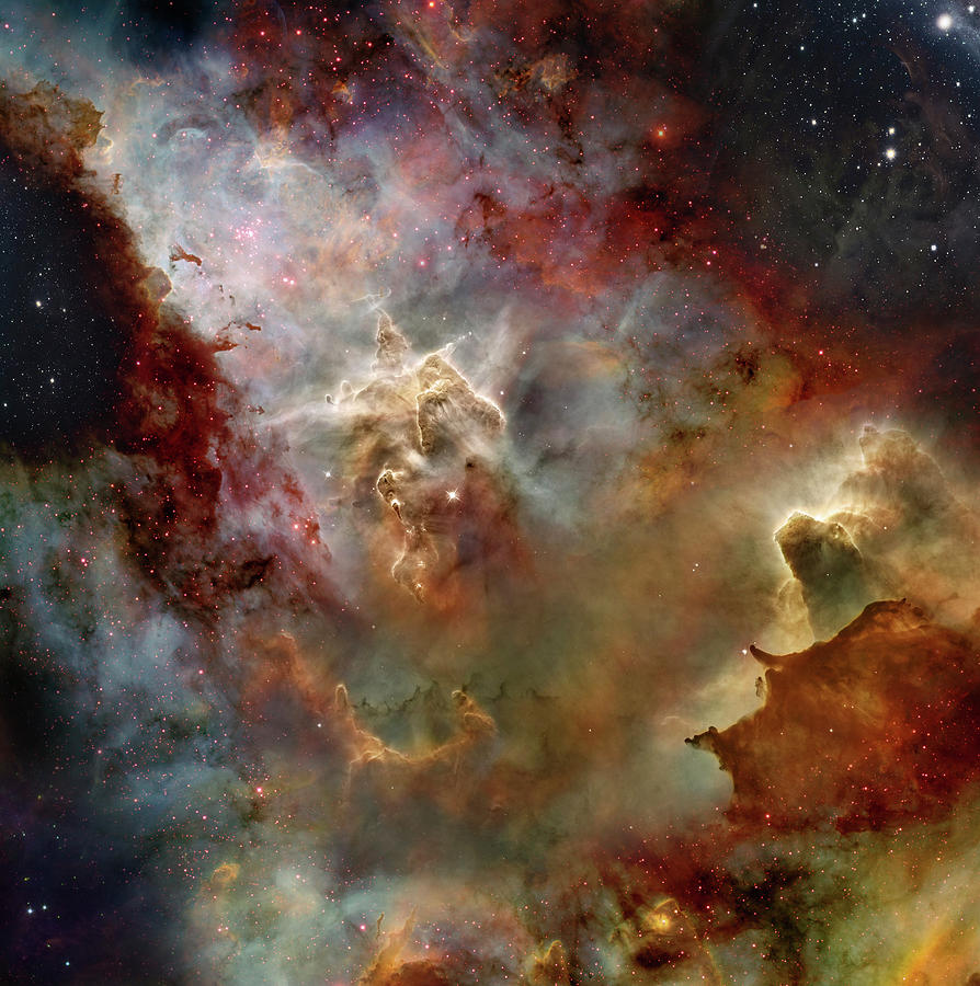 Deep Space Nebula Photograph by Steve Allen