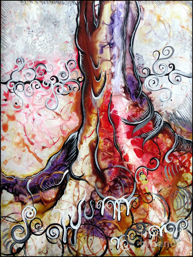 Deeply Rooted Iv Painting