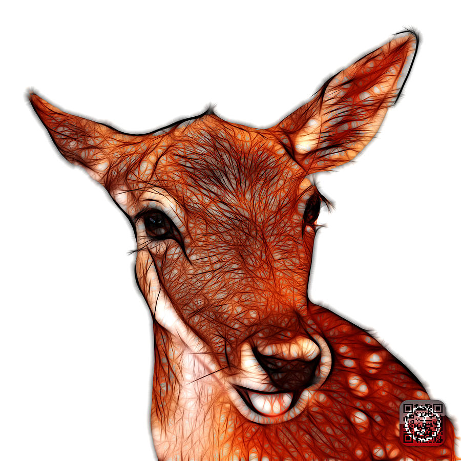 Deer - 0401 FS Digital Art by James Ahn