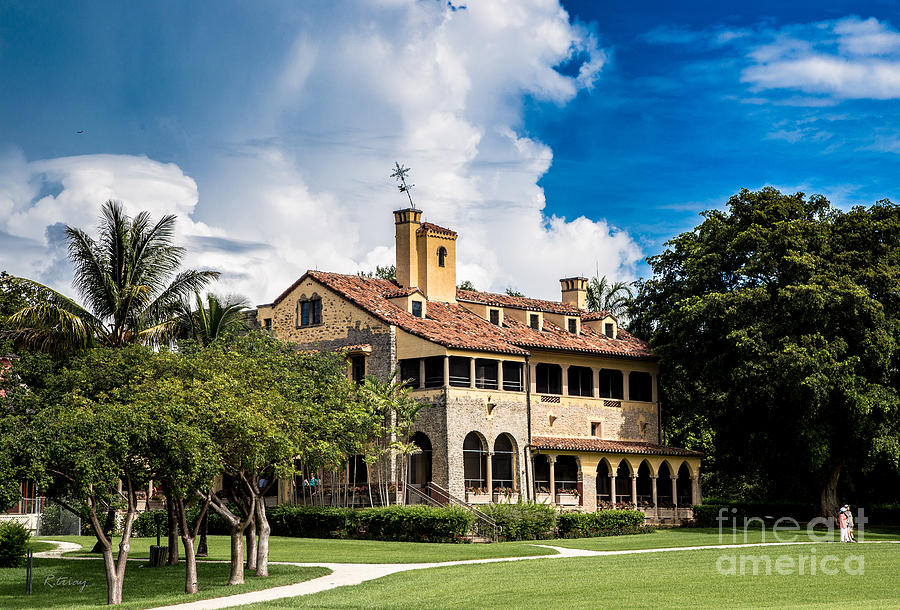 Deering Estate Mansion Photograph by Rene Triay FineArt Photos