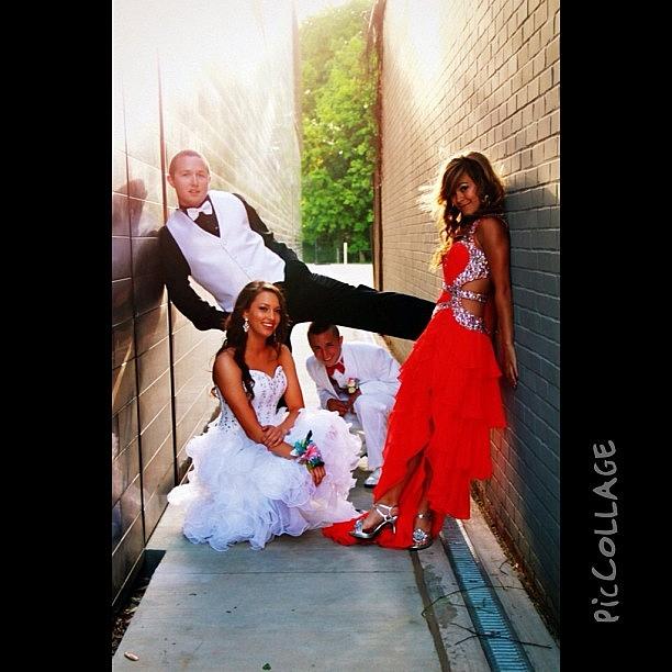 Fashion Photograph - Def My Favorite Prom Pic Ever !! #silly by Brittany B