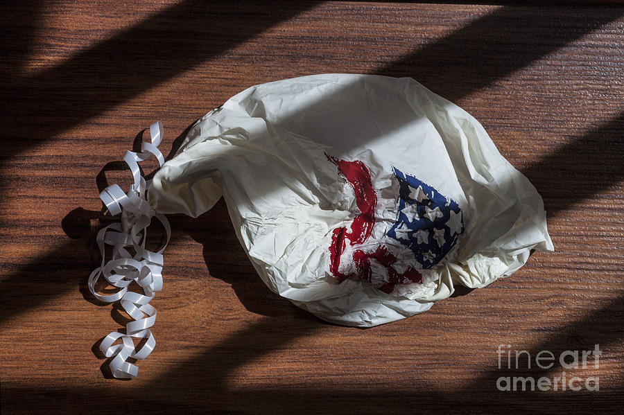 Deflated Patriotism Photograph by Diane Macdonald