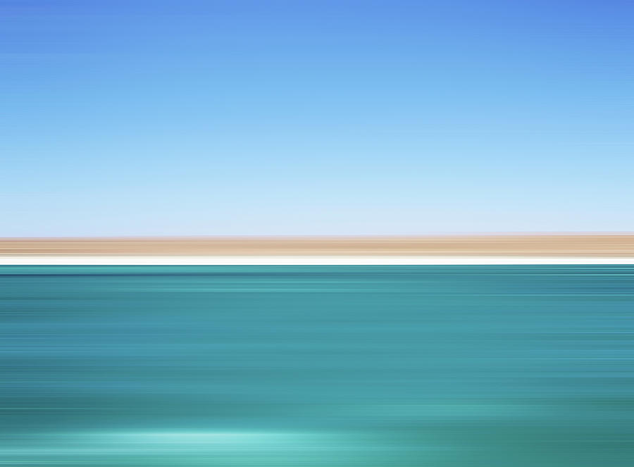 Defocused View Of Ocean And Horizon Photograph by Ikon Ikon Images