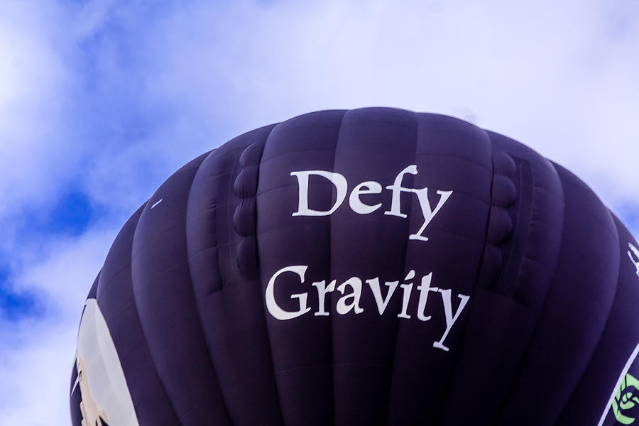 Defy Gravity Photograph by Teri Virbickis