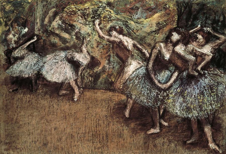 Degas, Edgar 1834-1917. Ballet Scene Photograph by Everett Degas, Edgar 1834-1917. Ballet Scene Photograph by Everett
