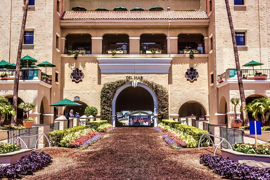 Del Mar Thoroughbred Club Digital Art by Photographic Art by Russel Ray Photos
