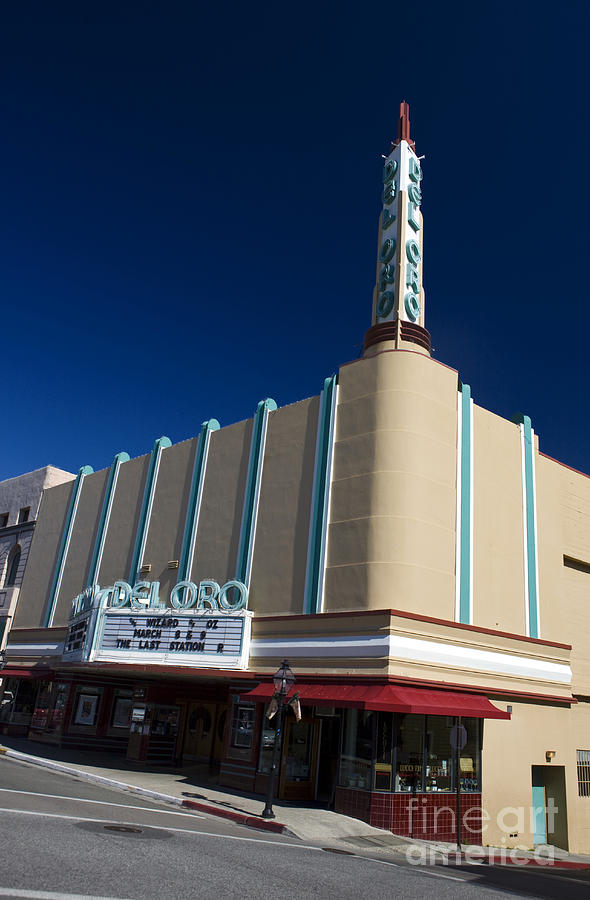 Del Oro Theatre Grass Valley California Photograph by Jason O Watson ...