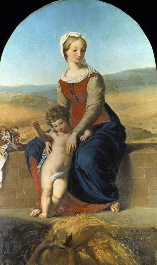 Delacroix Madonna Painting by Granger