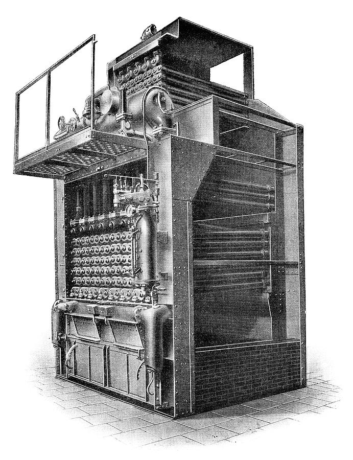 Machine Photograph - Delaunay-belleville Boiler by Science Photo Library