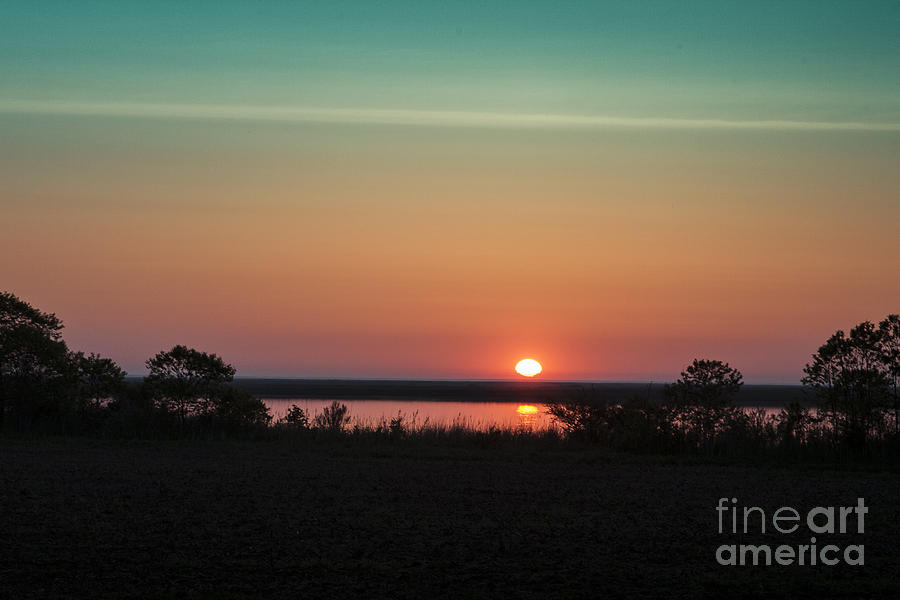 Delaware Sunrise Photograph by Ronald Lutz