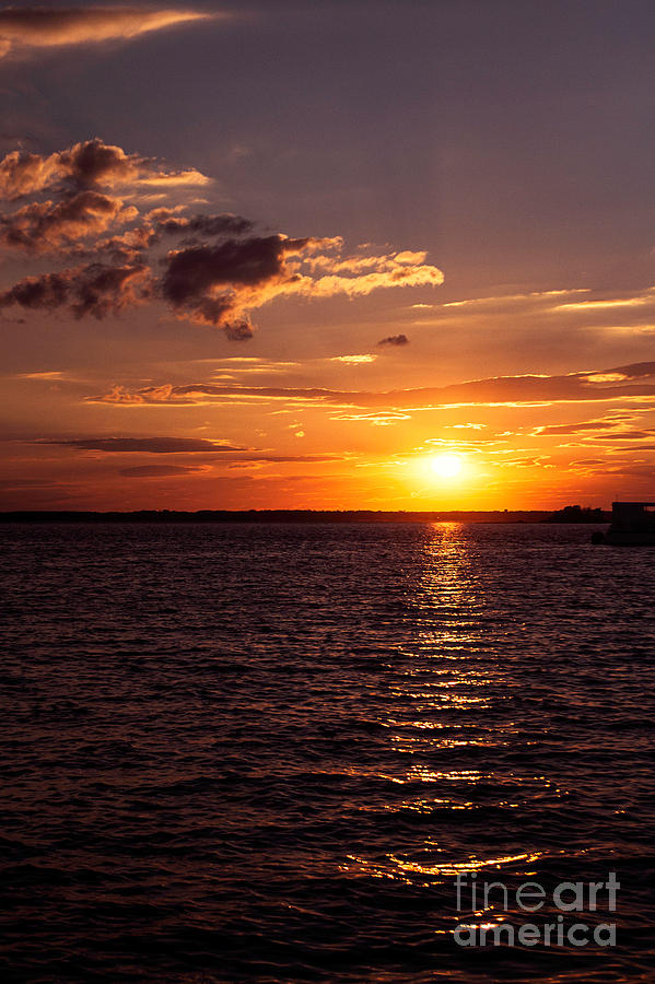 Delaware Sunset Photograph by Arlene Carmel