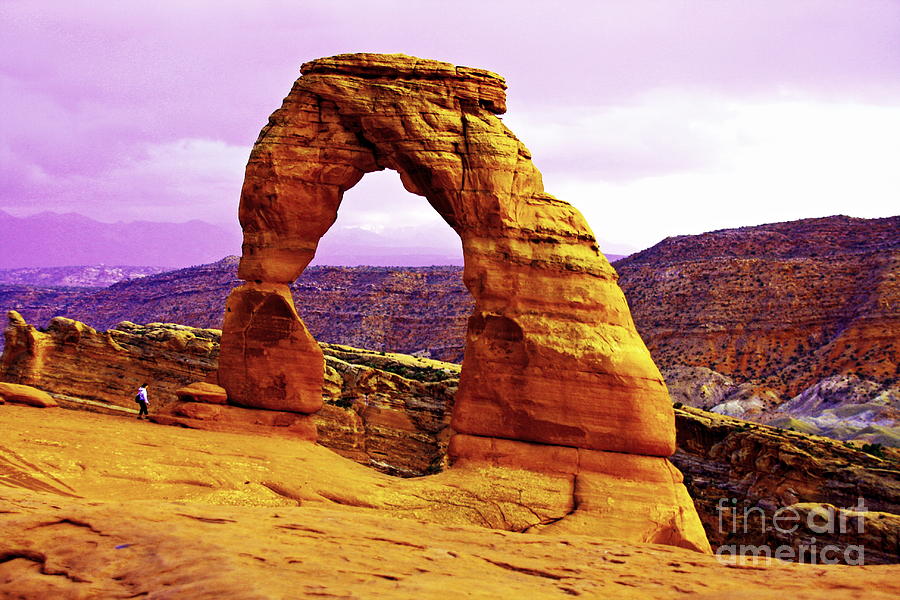 Delicate Arch - Arches National Park Photograph by Aidan Moran
