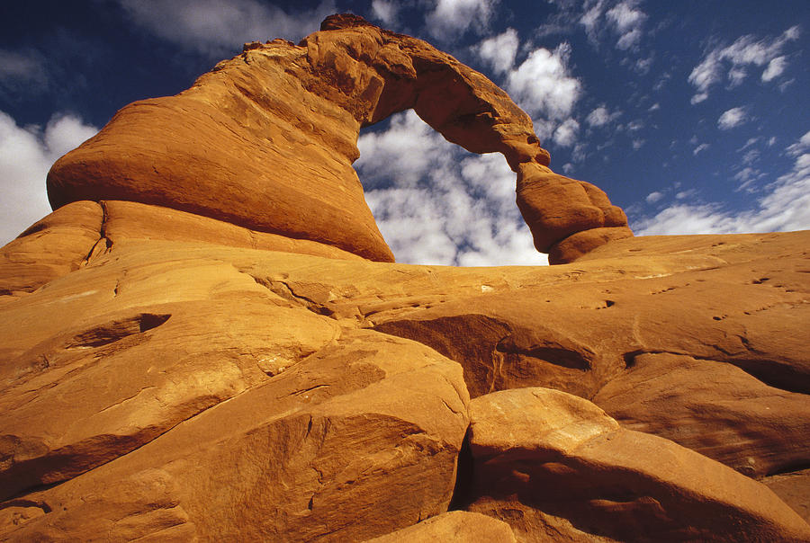 Delicate Arch Arches Np Utah Photograph by Gerry Ellis