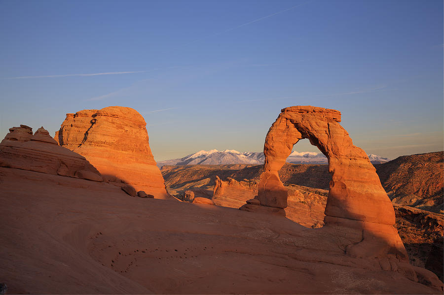 Delicate Arch at Sunset-2 Photograph by Alan Vance Ley