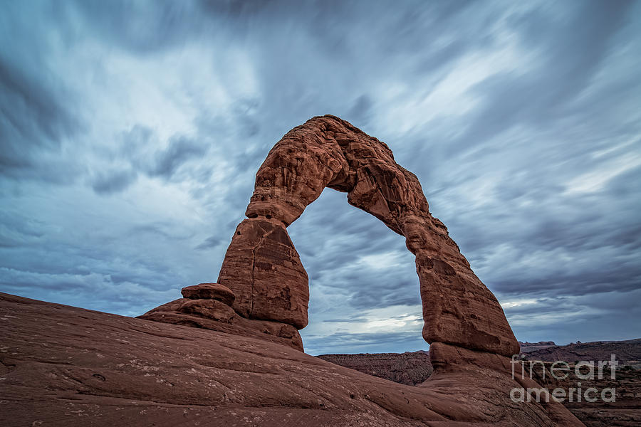 Arches National Park Photograph - Delicate Arch Blue Hour by Michael Ver Sprill