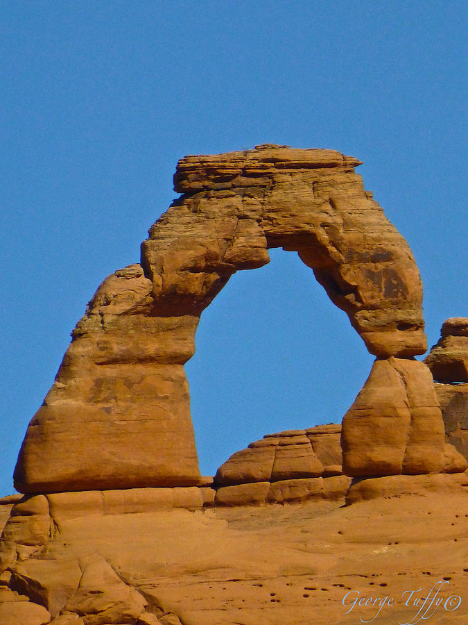Delicate Arch Photograph by George Tuffy