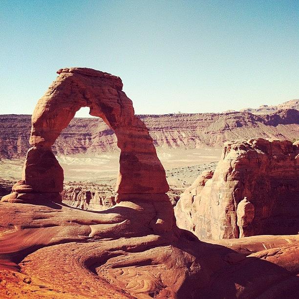 Utah Photograph - Delicate Arch In Arches National Park by KariAnn Stevens