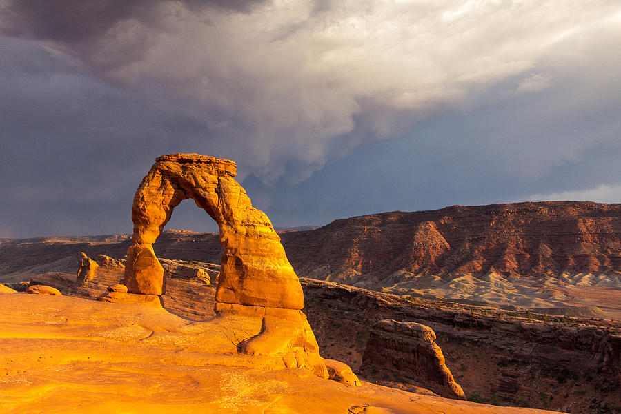 Arches National Park Photograph - Delicate Arch by Jim Baker