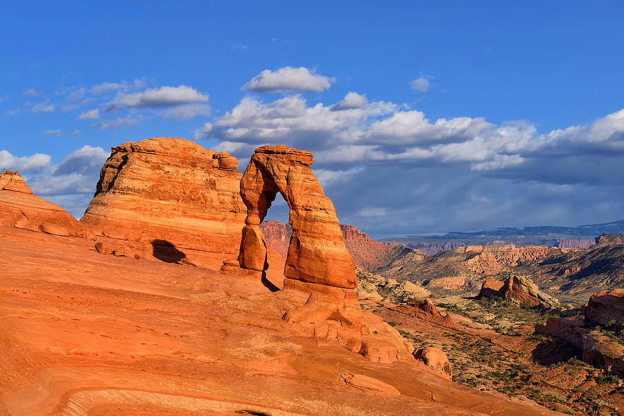 Delicate Arch Landscape Photograph by Greg Norrell