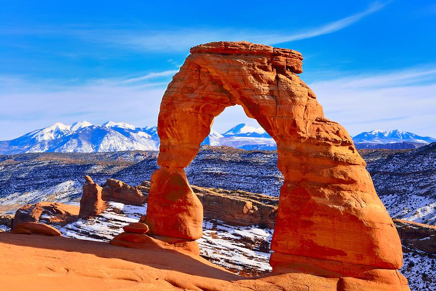 Delicate Arch Photograph by Walt Sterneman