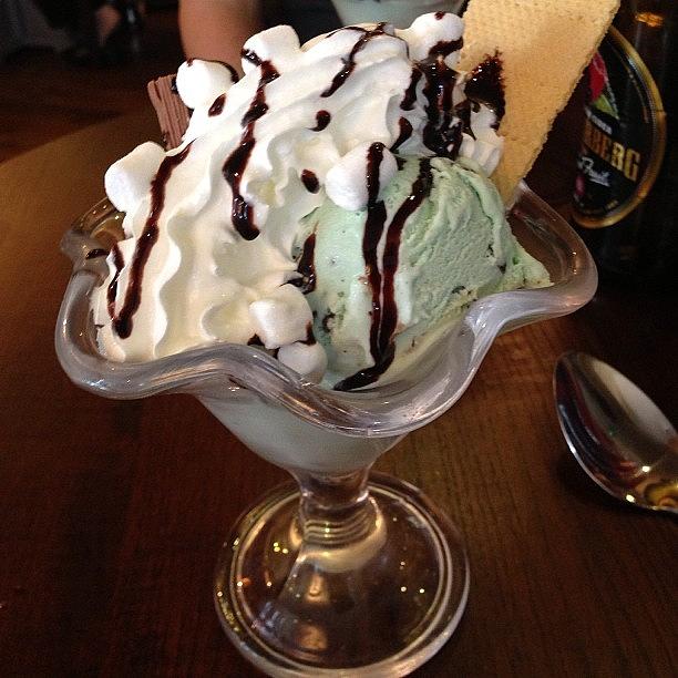Yummy Photograph - Delicious Choc Chip Mint Mountain 😃 by Jude L