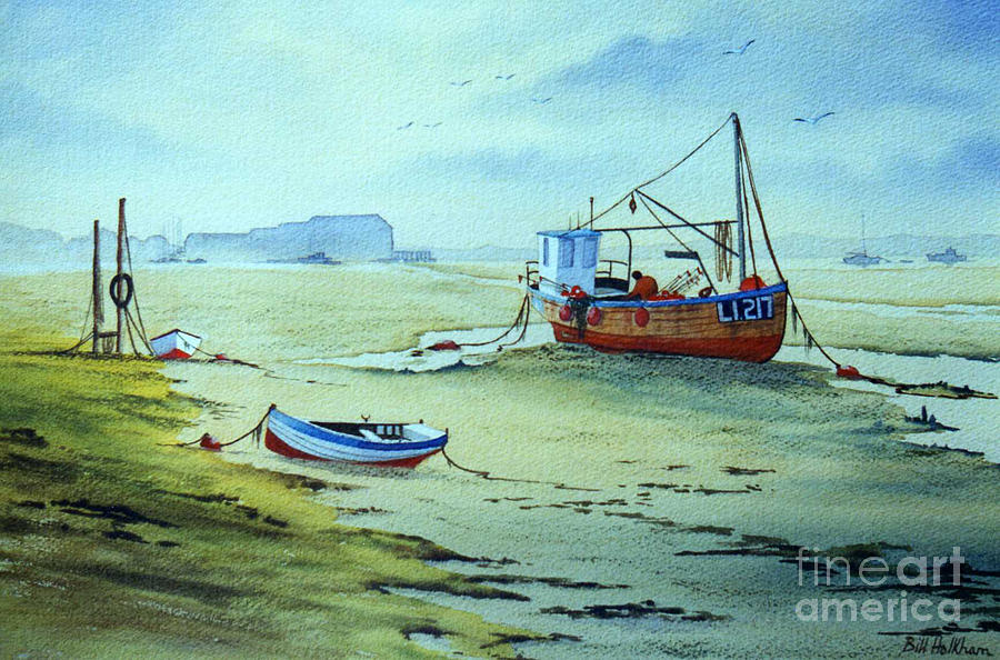 Dell Quay Chichester England Painting by Bill Holkham