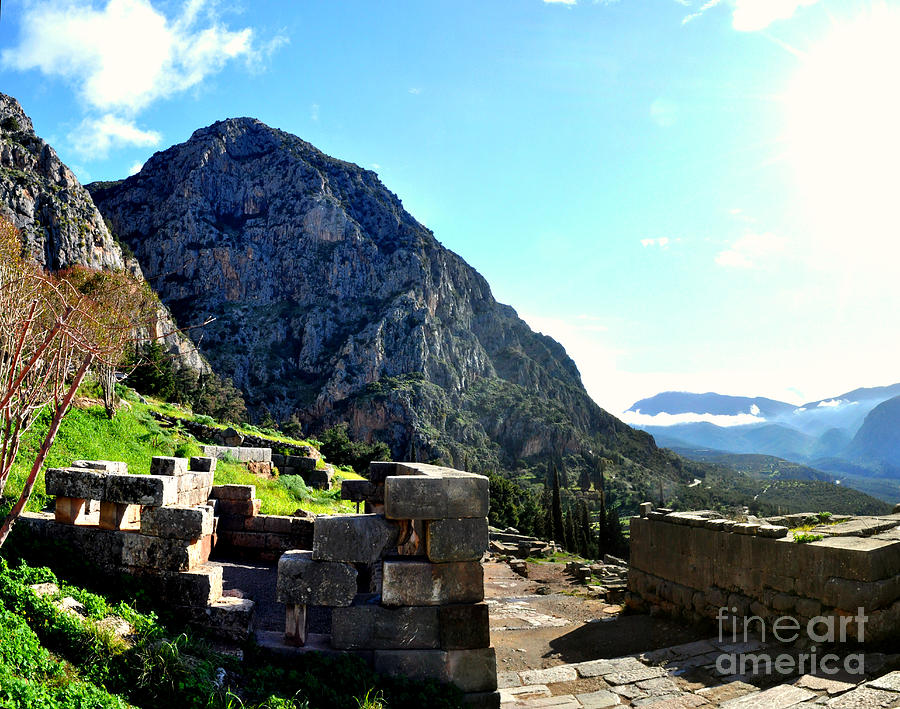 Delphi Morning Photograph