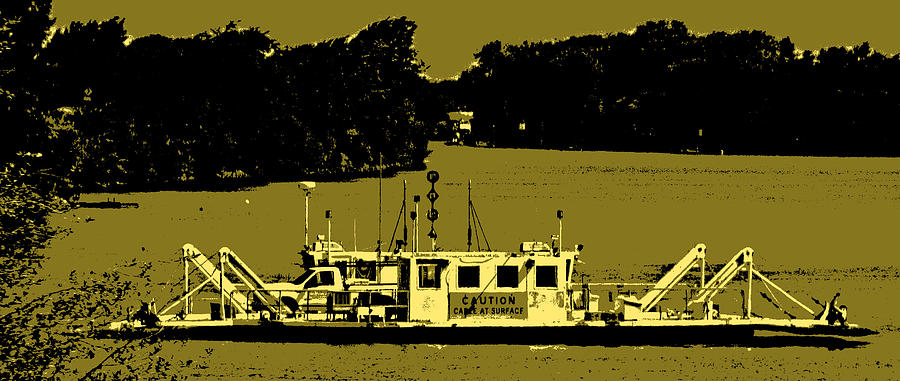 Delta Ferry Crossing Photograph by Joseph Coulombe