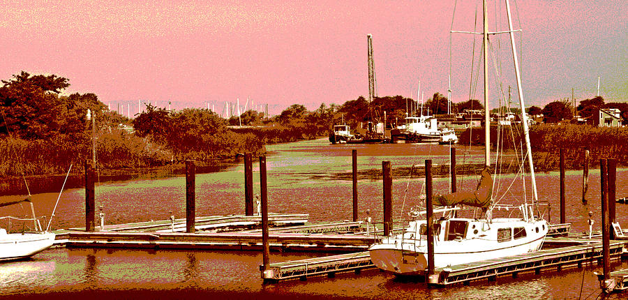 Delta Marina and Hues of Color Photograph by Joseph Coulombe