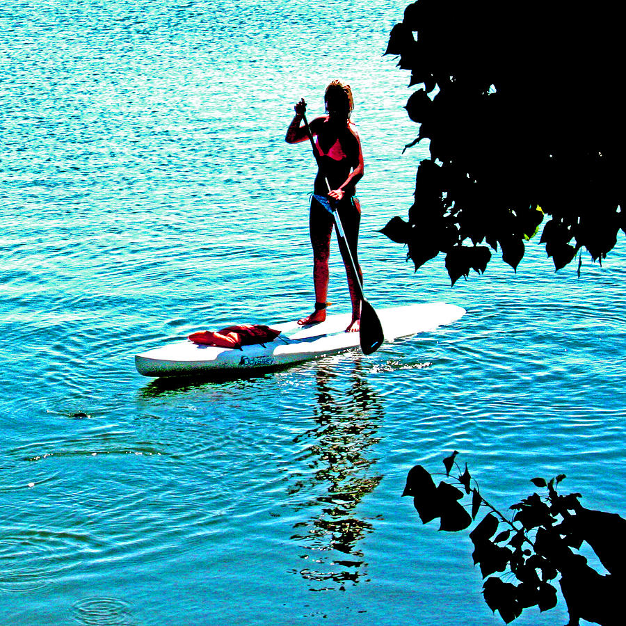 Delta Paddle Boarding Photograph by Joseph Coulombe