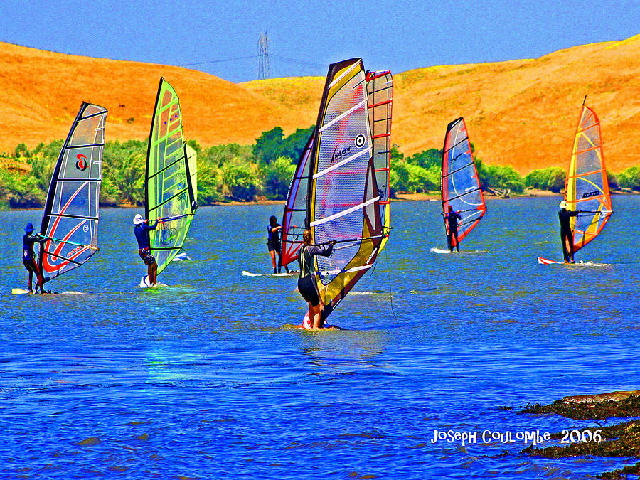 Sacramento River Delta Digital Art - Delta Water Wings by Joseph Coulombe